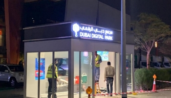 Bus Shelter in Dubai, UAE