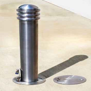 Pad Lock Removable Bollard