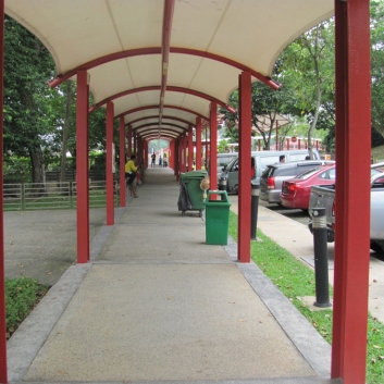 Pedestrian & Covered Walkways