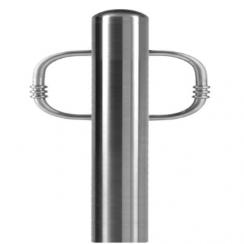 R-8904 Stainless Steel Bike Bollard