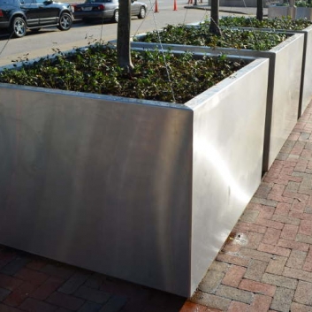 Stainless Steel Planter